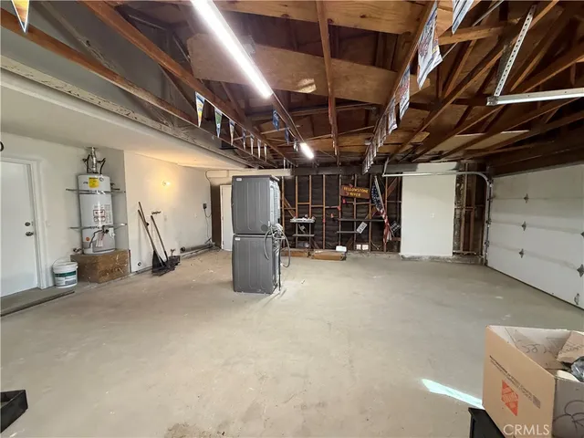 a view of a storage & utility room