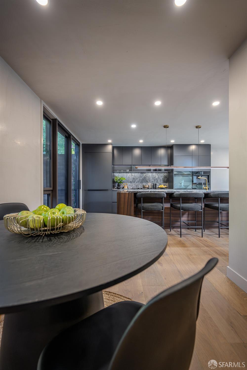 45 Turquoise Way San Francisco, CA 94131 - Photo 14 of 87 a kitchen with kitchen island stainless steel appliances a sink and counter space