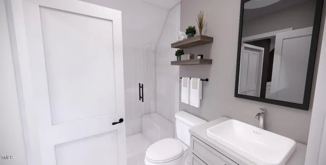 a view of a hallway with couch and a couch