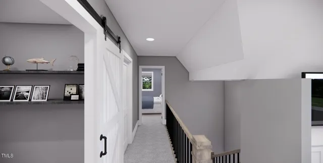 a bedroom with bed and window