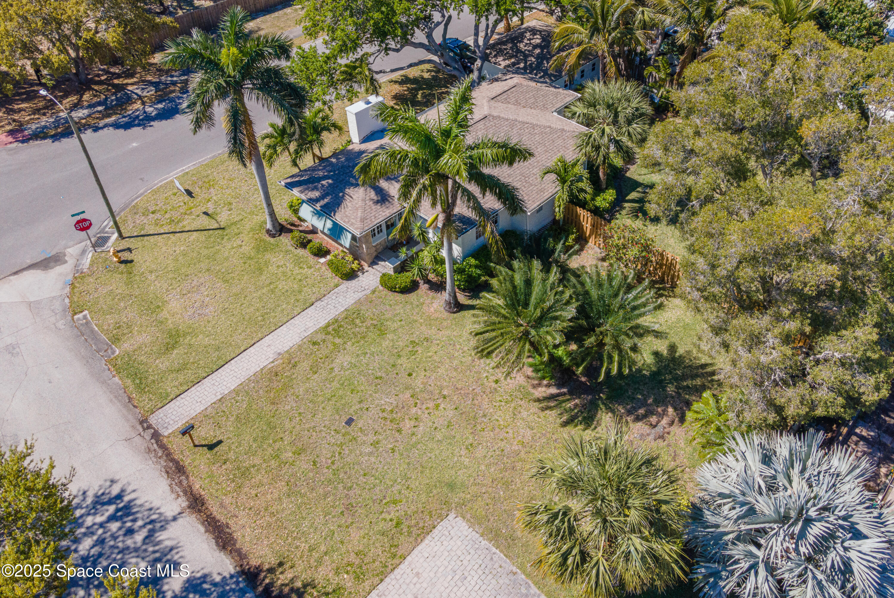346 3rd Avenue Indialantic, FL 32903 - Photo 4 of 47 a view of tall trees