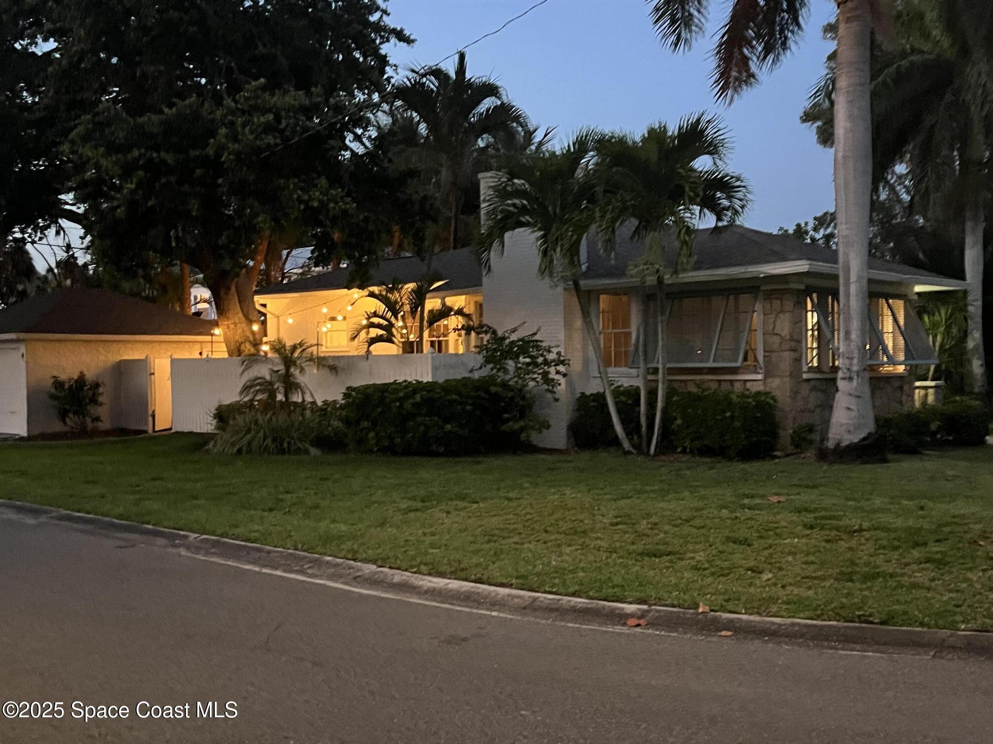 346 3rd Avenue Indialantic, FL 32903 - Photo 45 of 47 a view of a house with a swimming pool