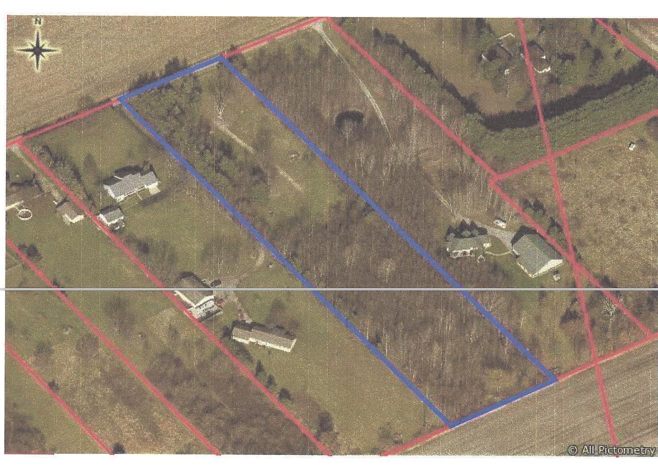 4535 Little Darby Road London, OH 43140 - Photo 2 of 3 Blue outline is the approximate property lines from the auditor