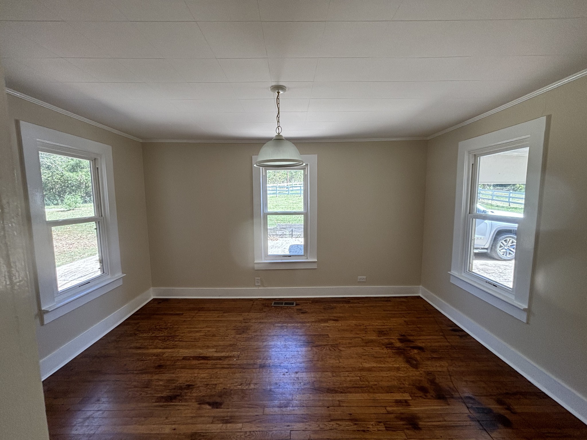 1893 Briar Patch Road Prospect, TN 38477 - Photo 25 of 43 a view of an empty room with wooden floor and a window