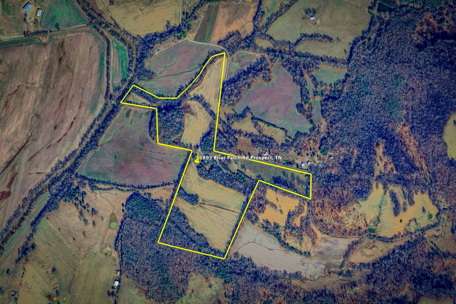 1893 Briar Patch Road Prospect, TN 38477 - Photo 3 of 43 an aerial view of a house