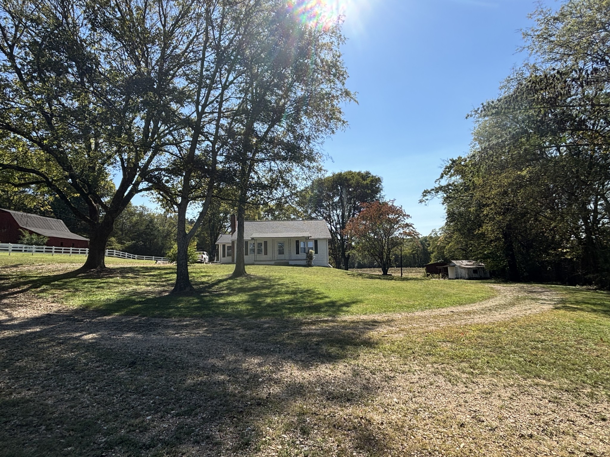 1893 Briar Patch Road Prospect, TN 38477 - Photo 34 of 43 a view of a house with a big yard and large trees
