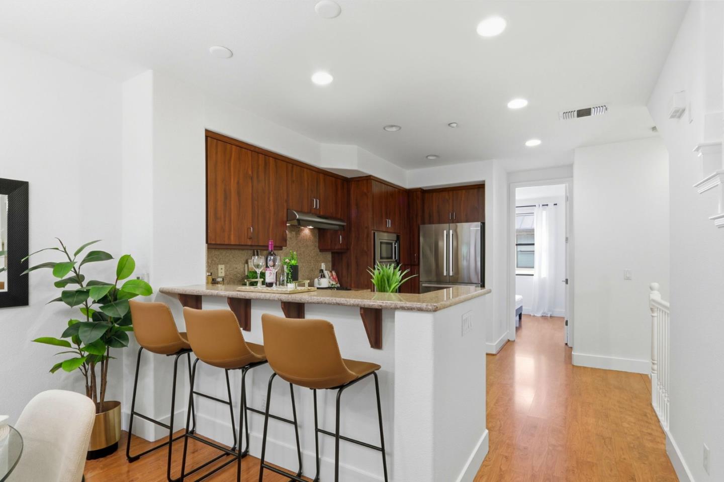 4206 Rickeys Way, Unit C Palo Alto, CA 94306 - Photo 12 of 44 a kitchen with a table and chairs