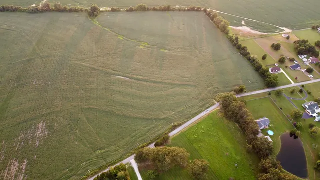 a view of a green field