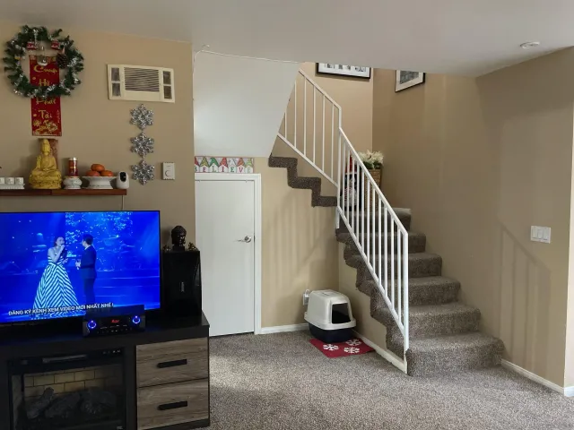 a view of entryway and hall