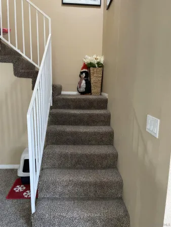 a view of entryway and hall