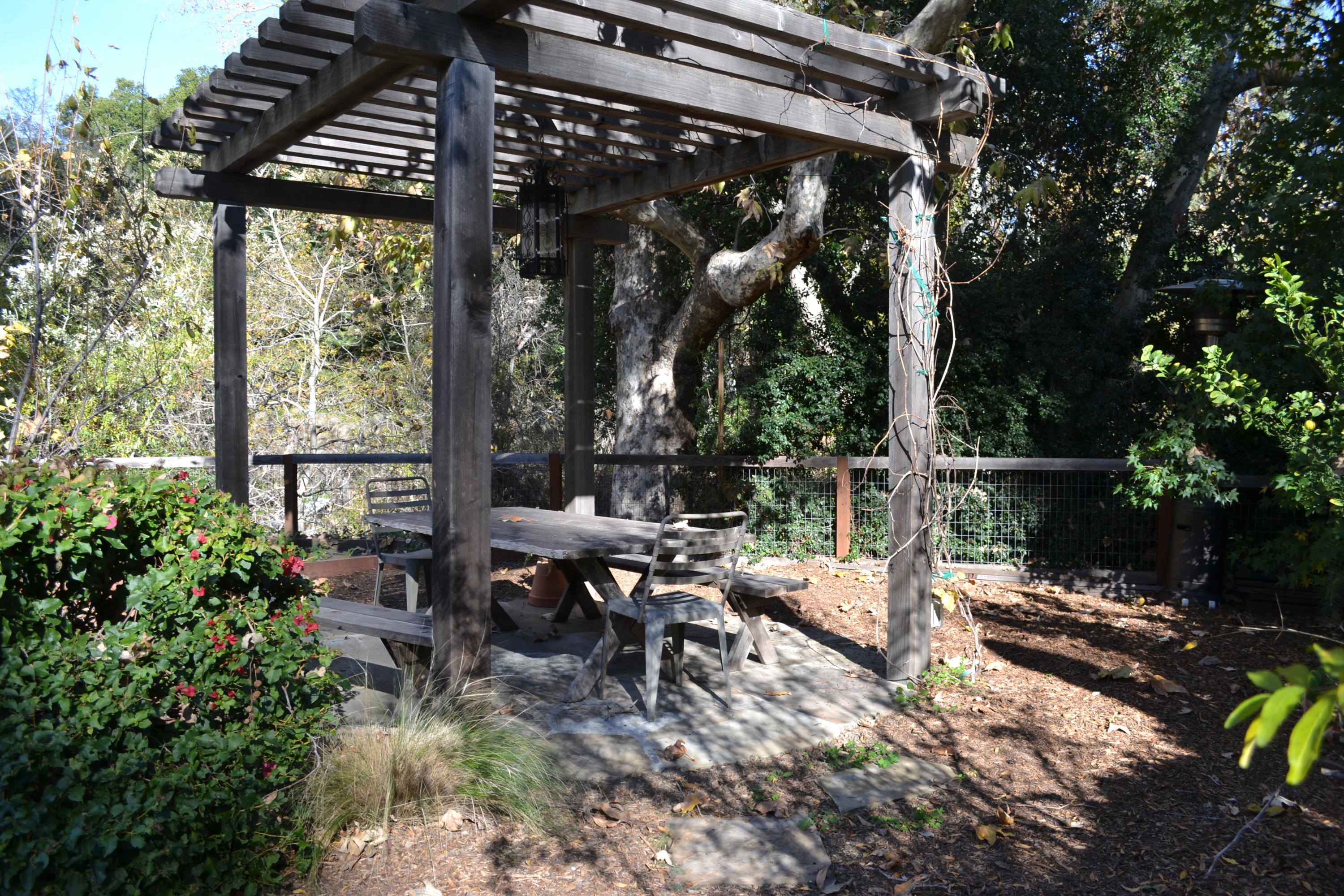 1793 Sycamore Canyon Road Santa Barbara, CA 93108 - Photo 4 of 10 Gazebo for creekside alfresco dining