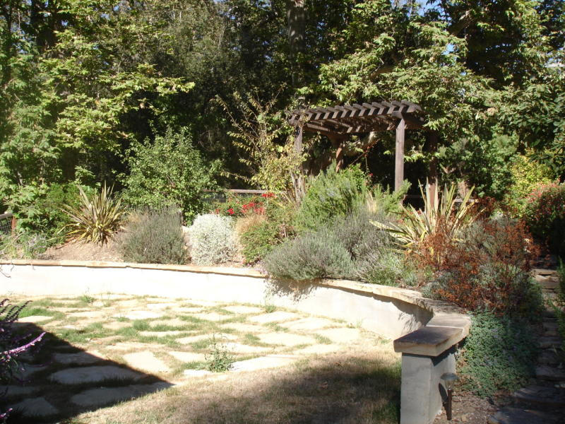 1793 Sycamore Canyon Road Santa Barbara, CA 93108 - Photo 5 of 10 Side patio & gazebo