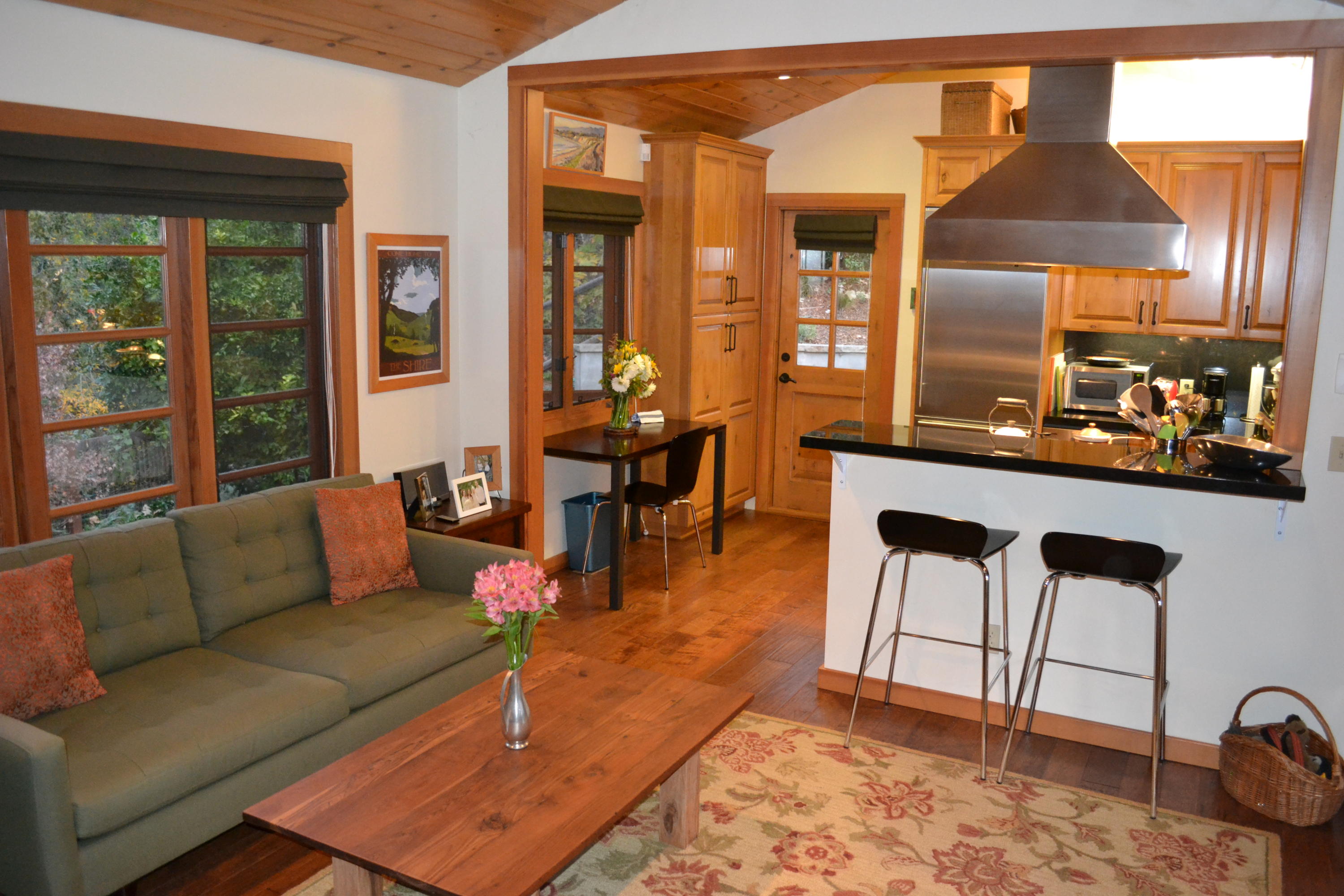 1793 Sycamore Canyon Road Santa Barbara, CA 93108 - Photo 7 of 10 Open plan great room