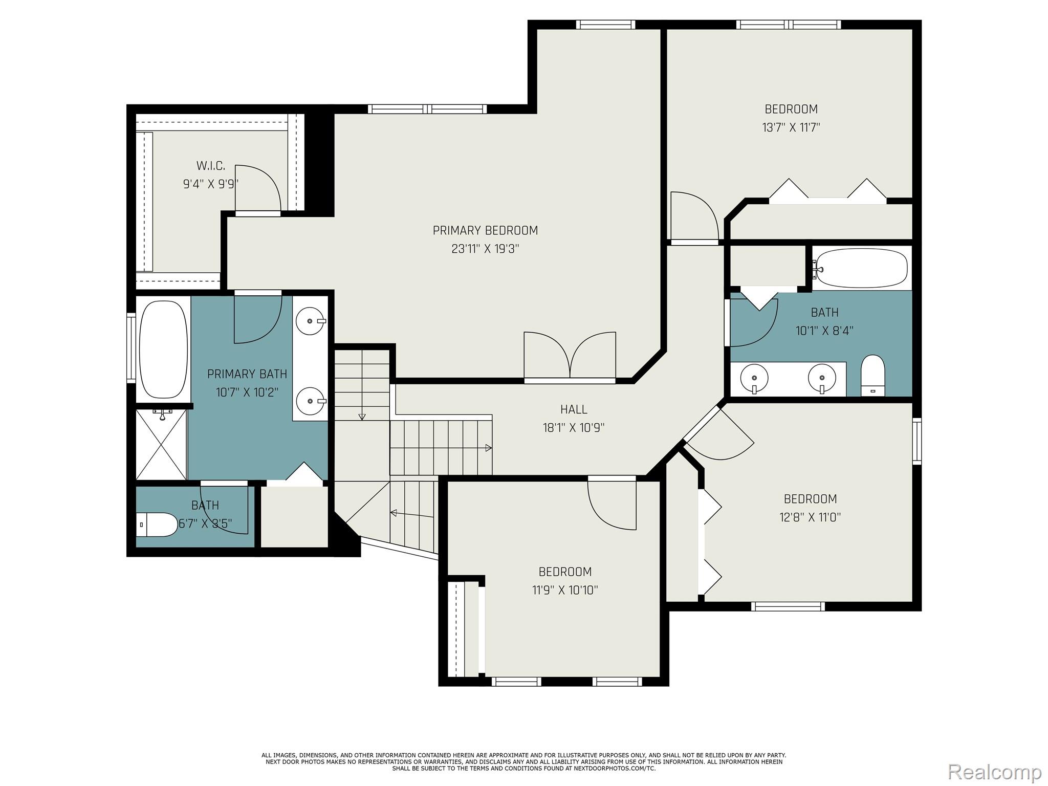 1515 Ashton Ridge Court Howell, MI 48843 - Photo 27 of 27 all_floors_1515_ashton_ridge_court_howell_with_dim_975.jpg