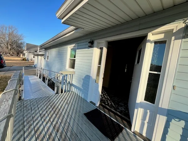 a view of deck with patio