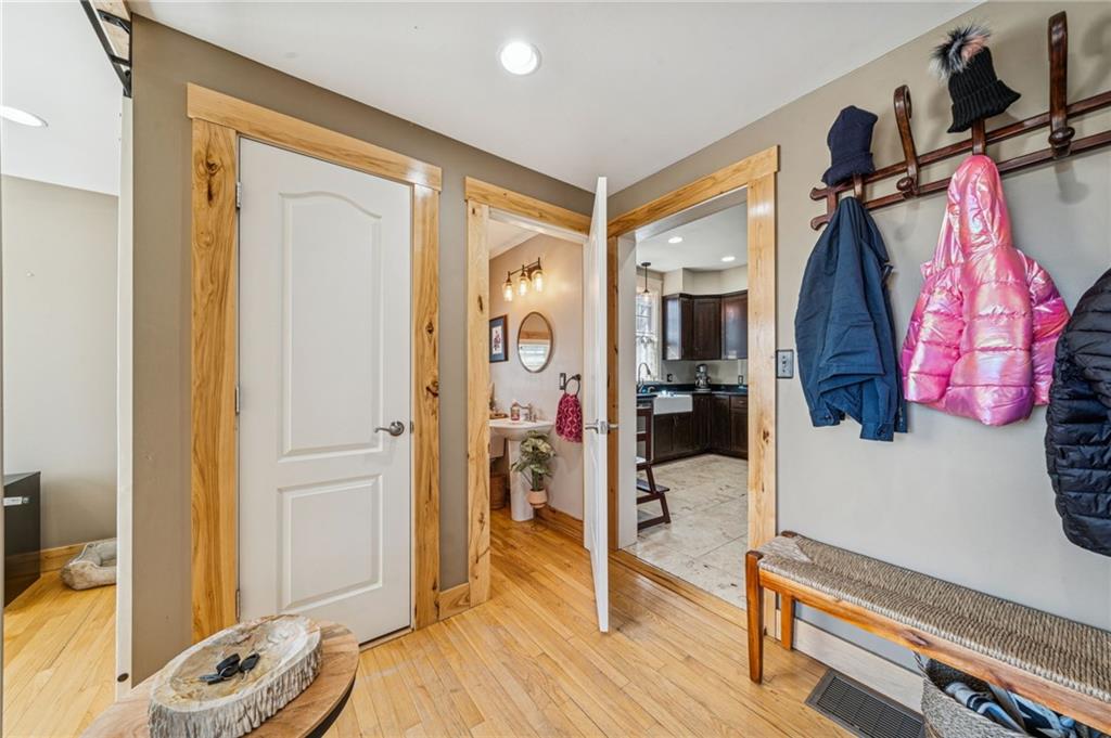 416 Pine Run Road Fombell, PA 16123 - Photo 20 of 50 a view of a bedroom with wooden floor and bedroom view