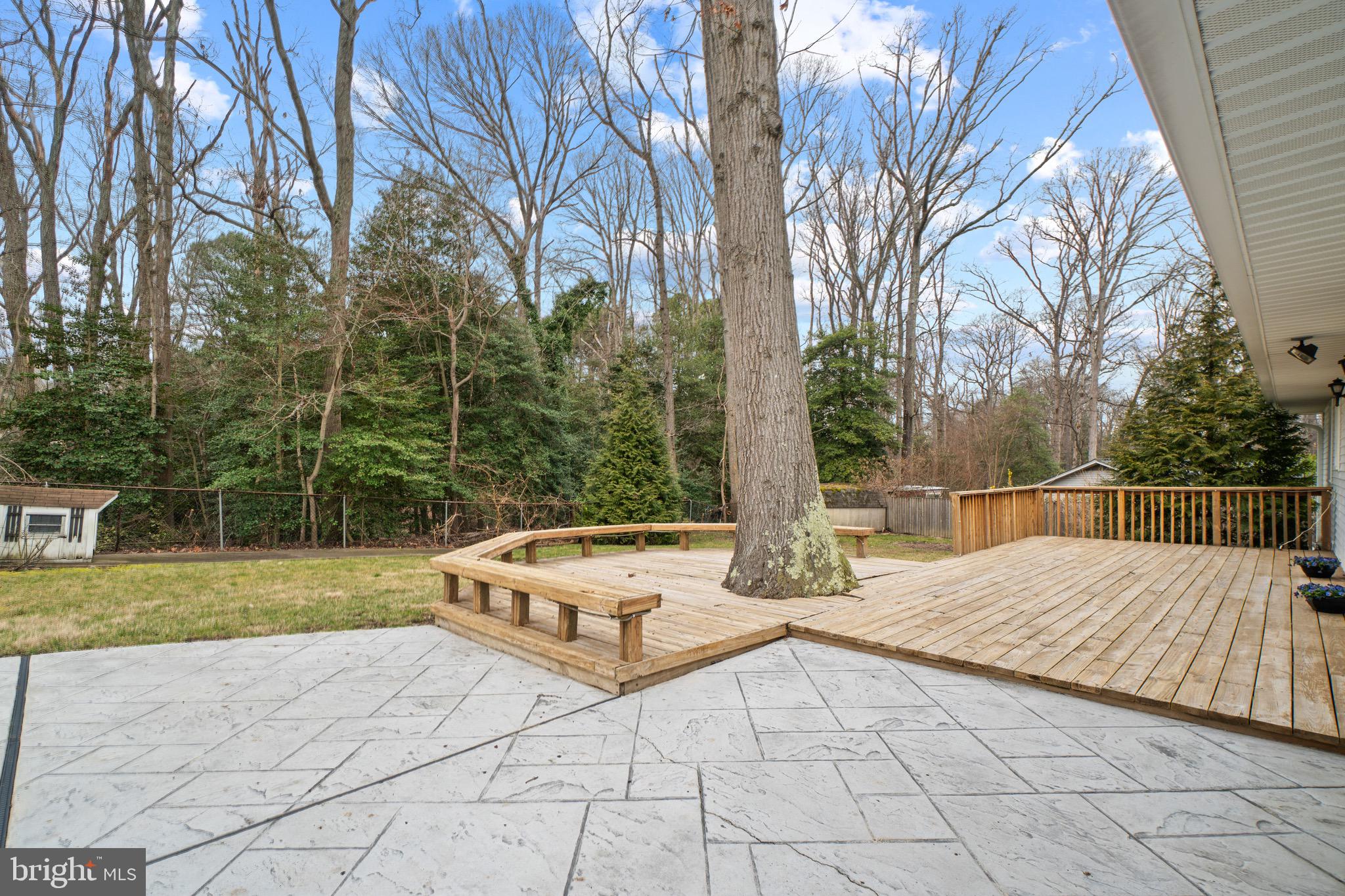 101 Rustic Ridge Road Severna Park, MD 21146 - Photo 25 of 41 Rear deck and patio
