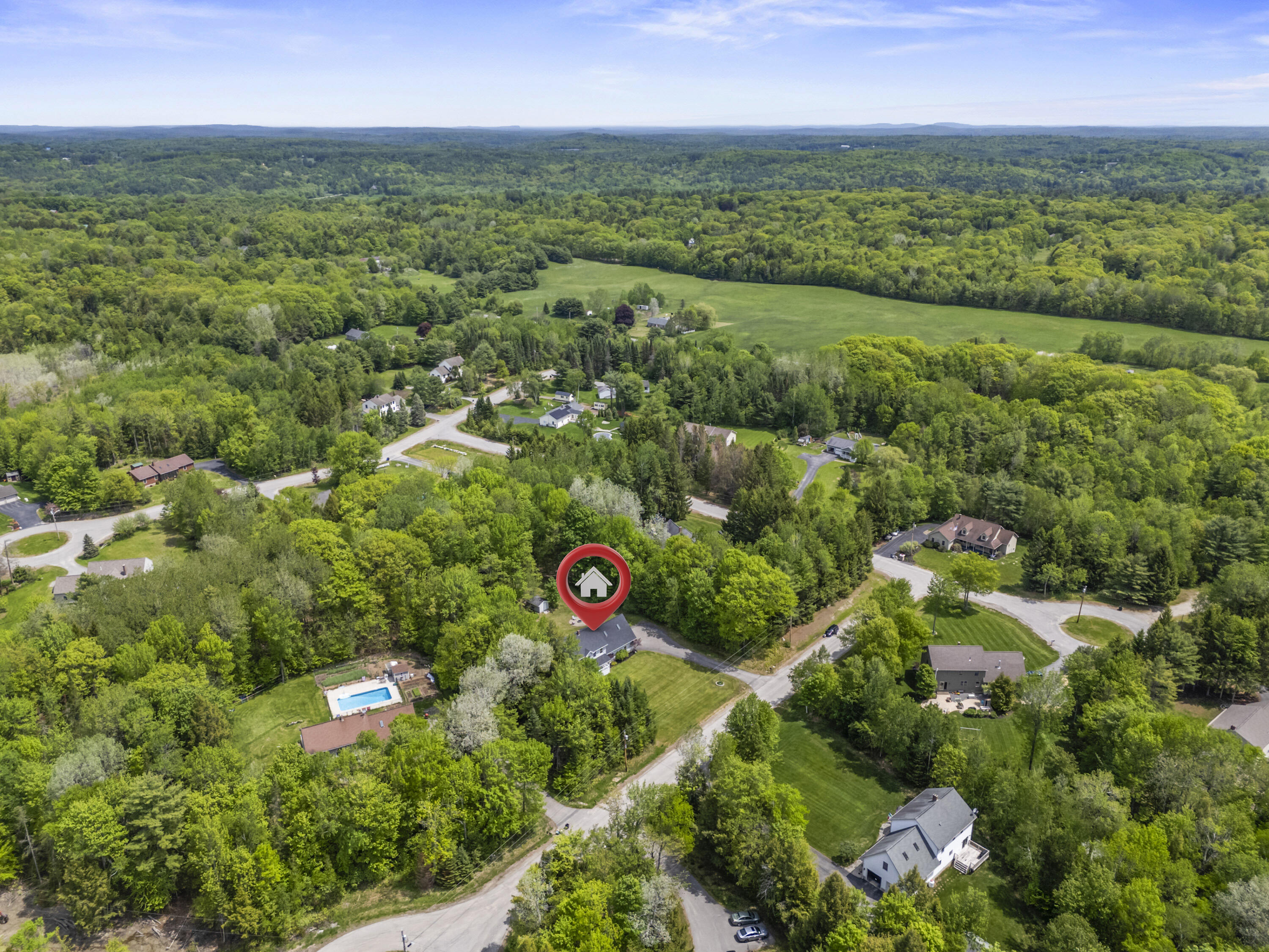 9 Tyrawley Road Farmingdale, ME 04344 - Photo 57 of 57 Drone Neighborhood 3