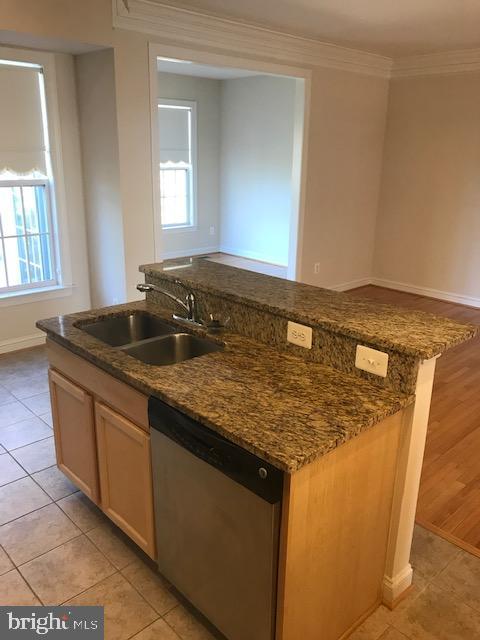3680 Chippendale Circle Woodbridge, VA 22193 - Photo 24 of 49 a kitchen with granite countertop sink and cabinets
