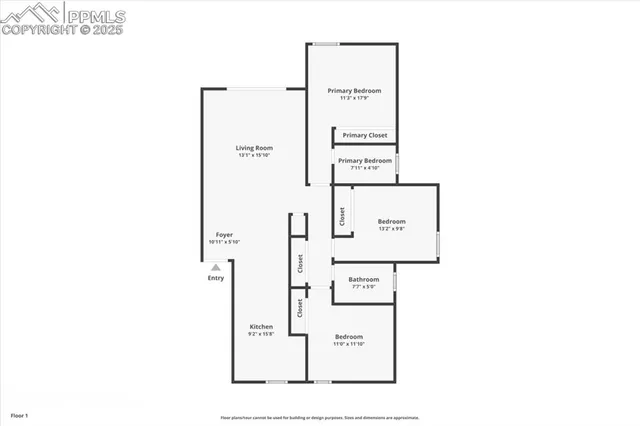 a picture of a floor plan
