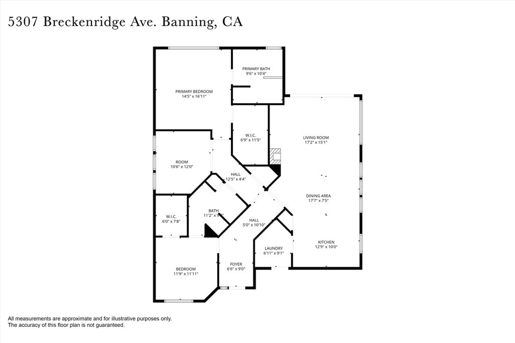 5307 Breckenridge Avenue Banning, CA 92220 - Photo 45 of 45 Floorplan