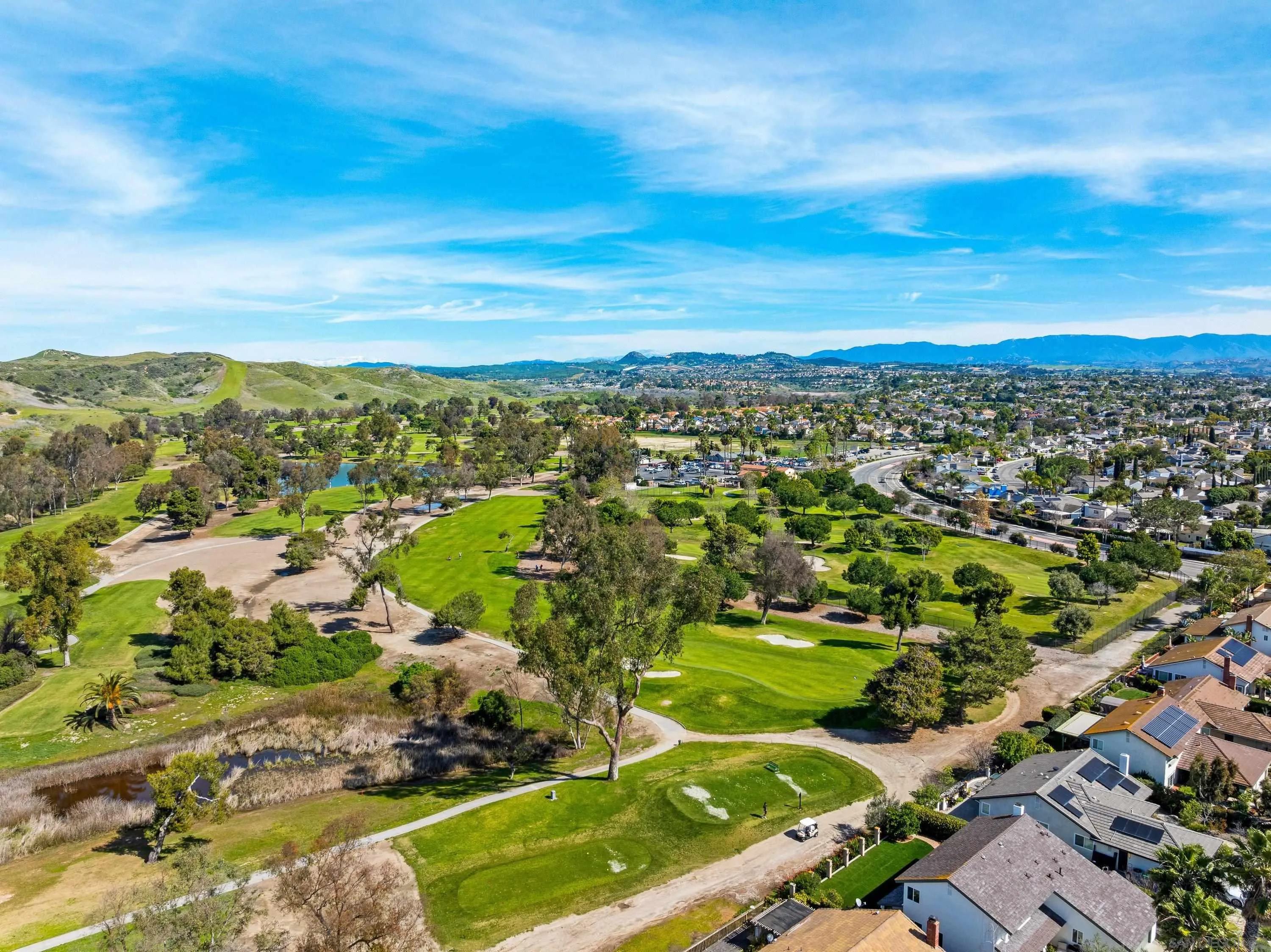 4422 Point Degada Oceanside, CA 92058 - Photo 54 of 57 an aerial view of residential houses with outdoor space