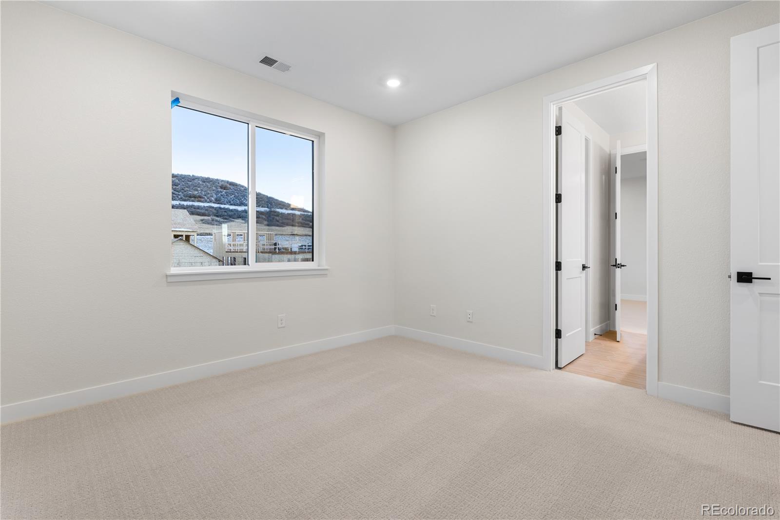 11283 Tenor Trail Lone Tree, CO 80134 - Photo 36 of 47 an empty room with windows and closet