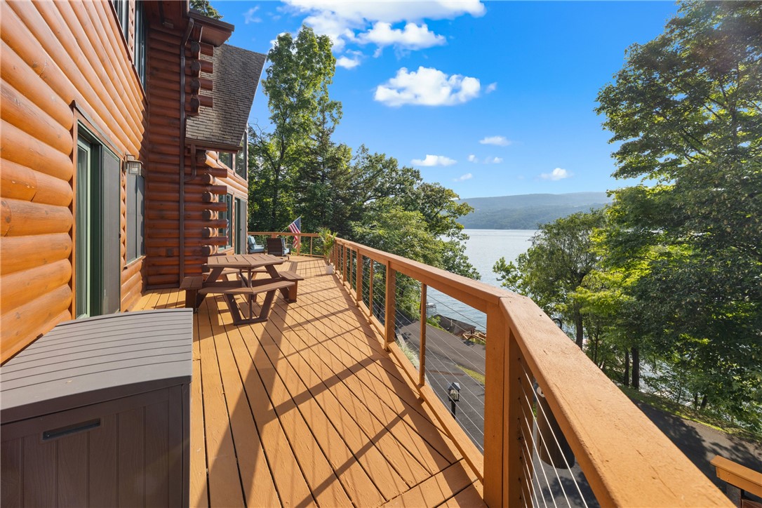 1265 South Lake Road Middlesex, NY 14507 - Photo 19 of 50 Wrap around deck