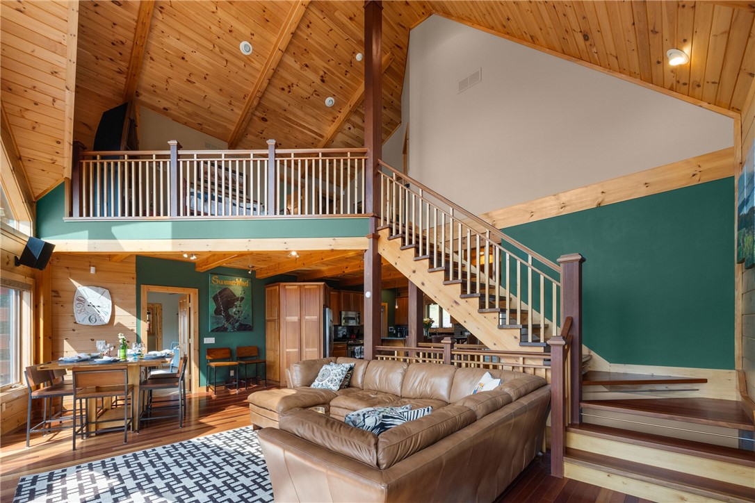 1265 South Lake Road Middlesex, NY 14507 - Photo 29 of 50 Custom Staircase, Great room