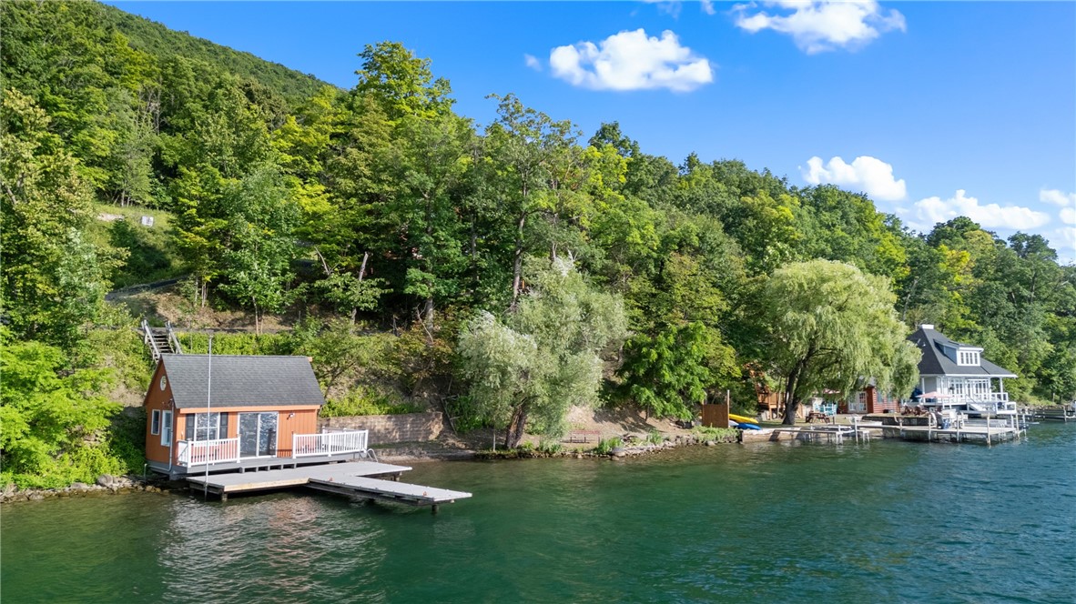 1265 South Lake Road Middlesex, NY 14507 - Photo 5 of 50 219 ' of Lakefront w/two boathouses
