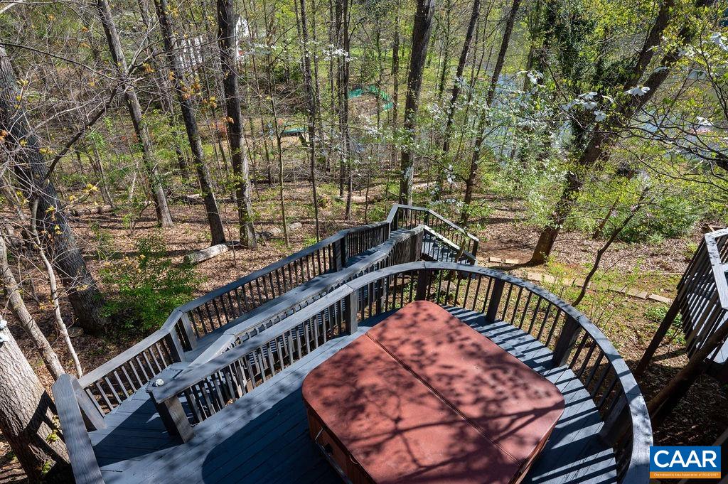 340 Cedar Bluff Road Charlottesville, VA 22901 - Photo 32 of 75 a view of balcony with wooden floor and fence