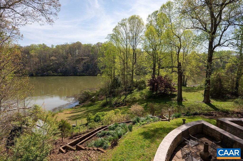 340 Cedar Bluff Road Charlottesville, VA 22901 - Photo 49 of 75 a view of a lake with houses