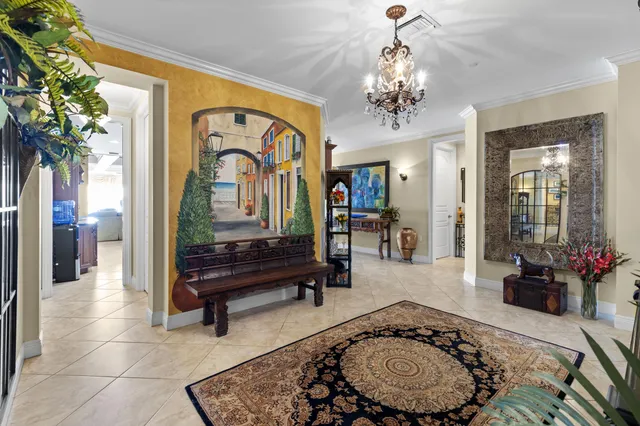 a view of lobby with furniture