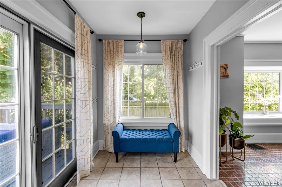 1 Argyle Park Buffalo, NY 14222 - Photo 24 of 50 Flex area / drop zone leading to rear deck.