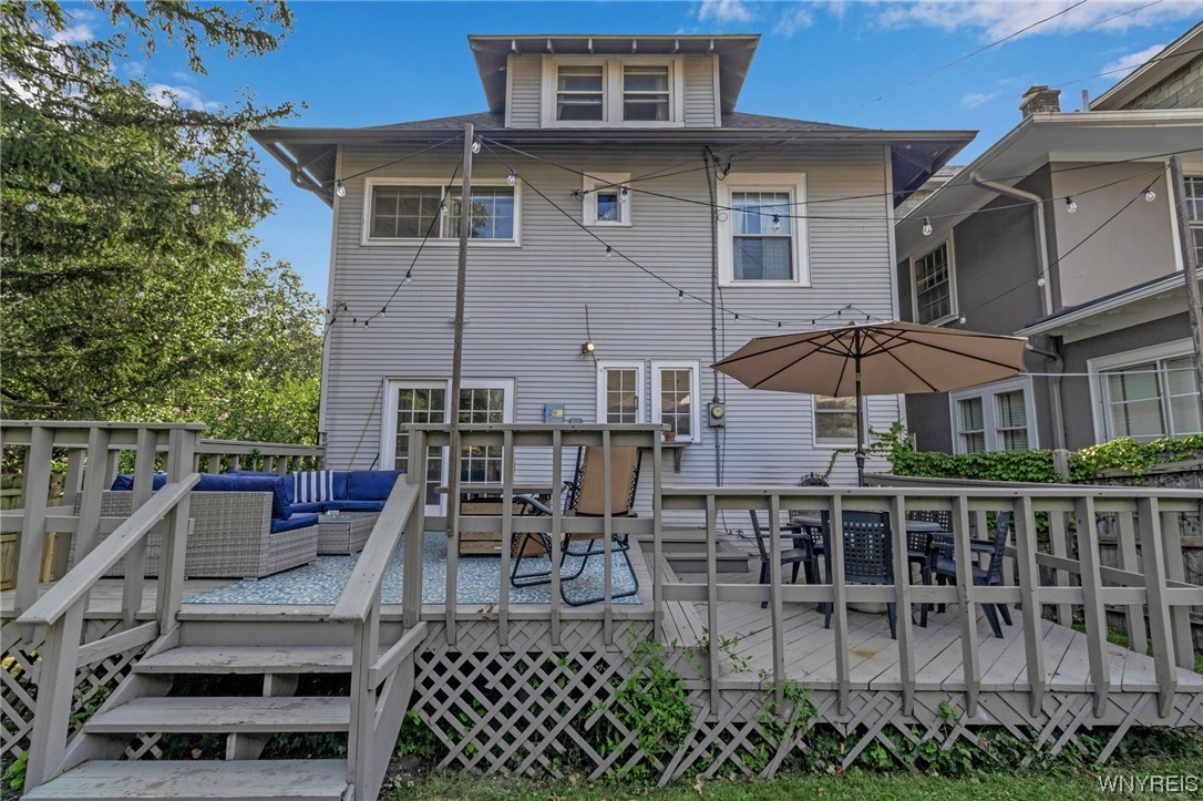 1 Argyle Park Buffalo, NY 14222 - Photo 43 of 50 Large deck allowing multiple seating areas.