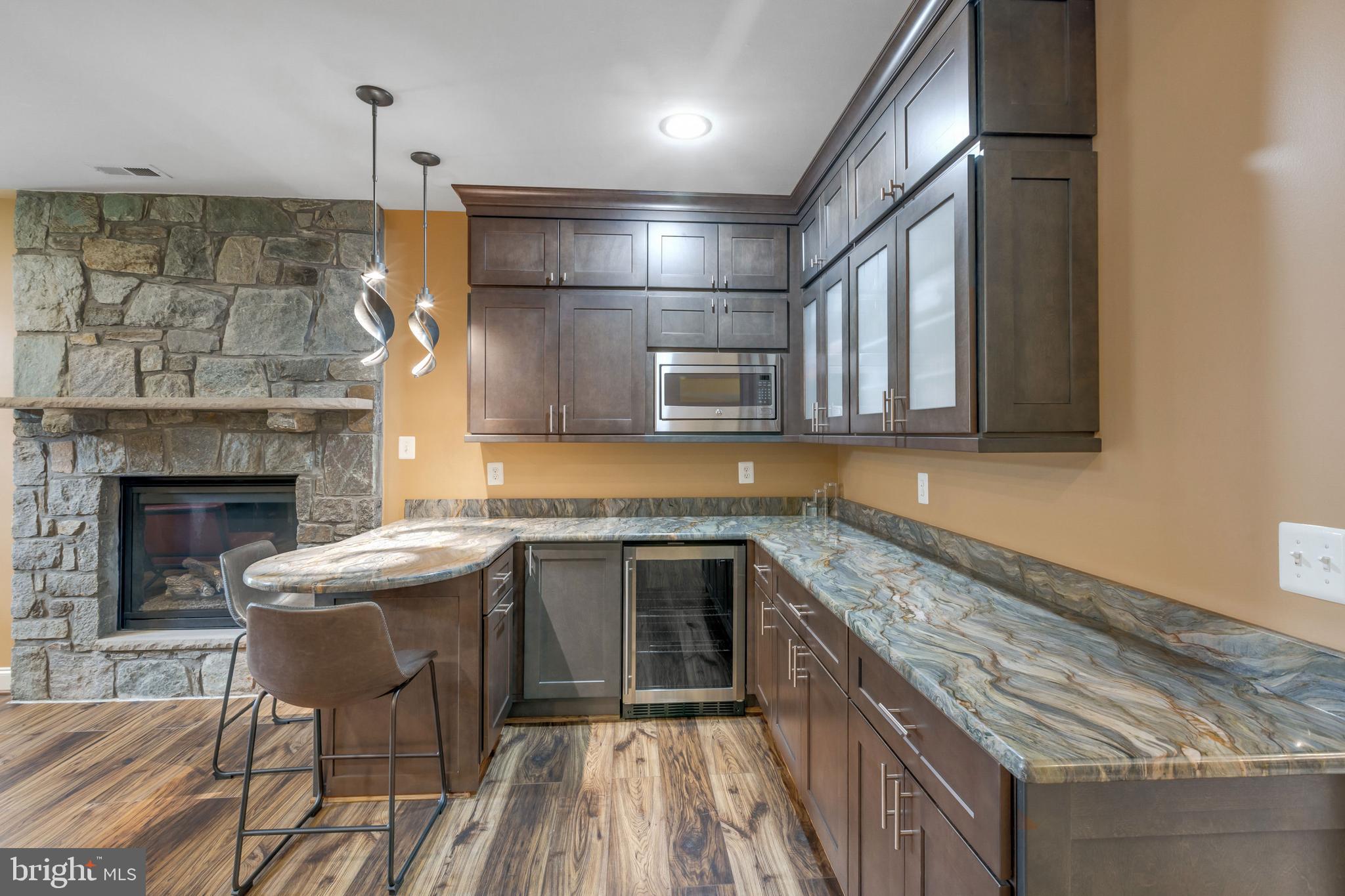 14402 Derby Ridge Road Bowie, MD 20721 - Photo 42 of 53 Wet Bar and 2nd Fireplace