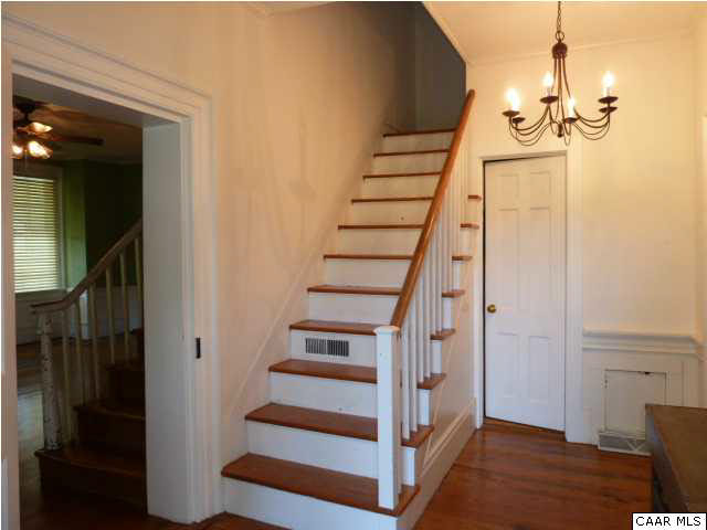 803 Valley View Road Ruckersville, VA 22968 - Photo 7 of 21 a view of entryway and hall with wooden floor