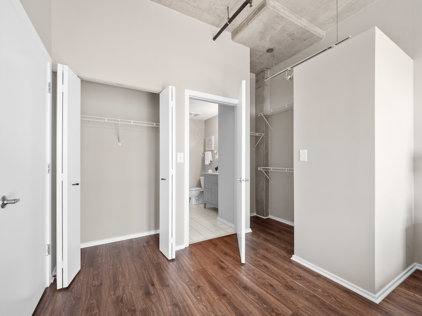 933 West Van Buren Street, Unit 708 Chicago, IL 60607 - Photo 11 of 23 a view of entryway with wooden floor