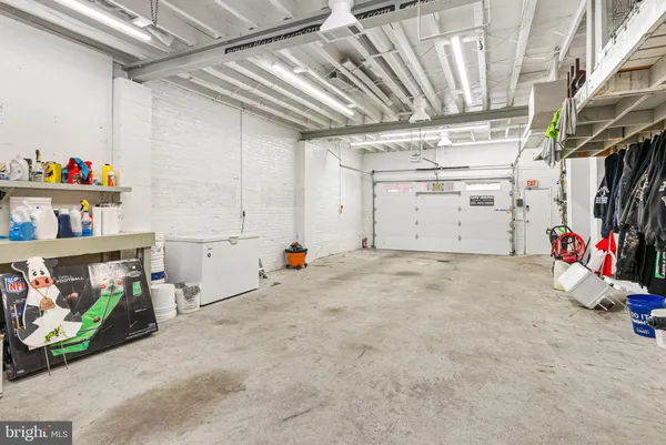 a view of storage and utility room