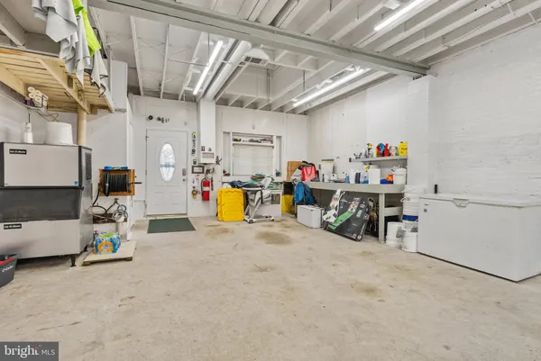 a view of garage