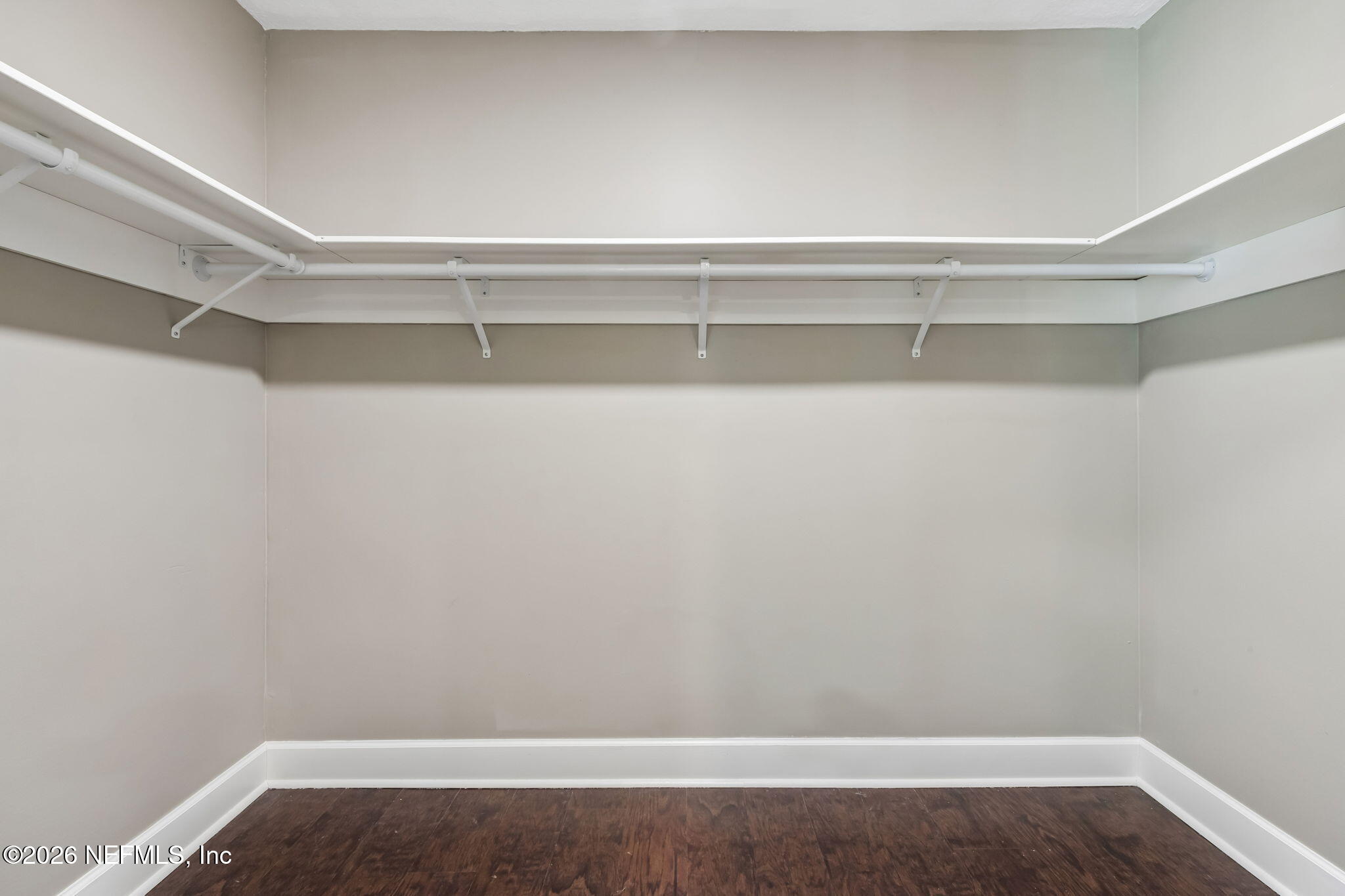 1877 Christopher Point Road South Jacksonville, FL 32217 - Photo 13 of 27 a view of an empty walk in closet