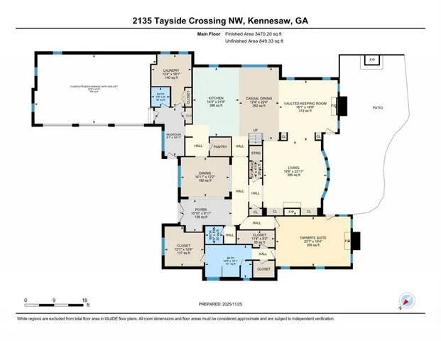 $1,675,000 | 2135 Tayside Crossing Northwest, Kennesaw, GA 30152