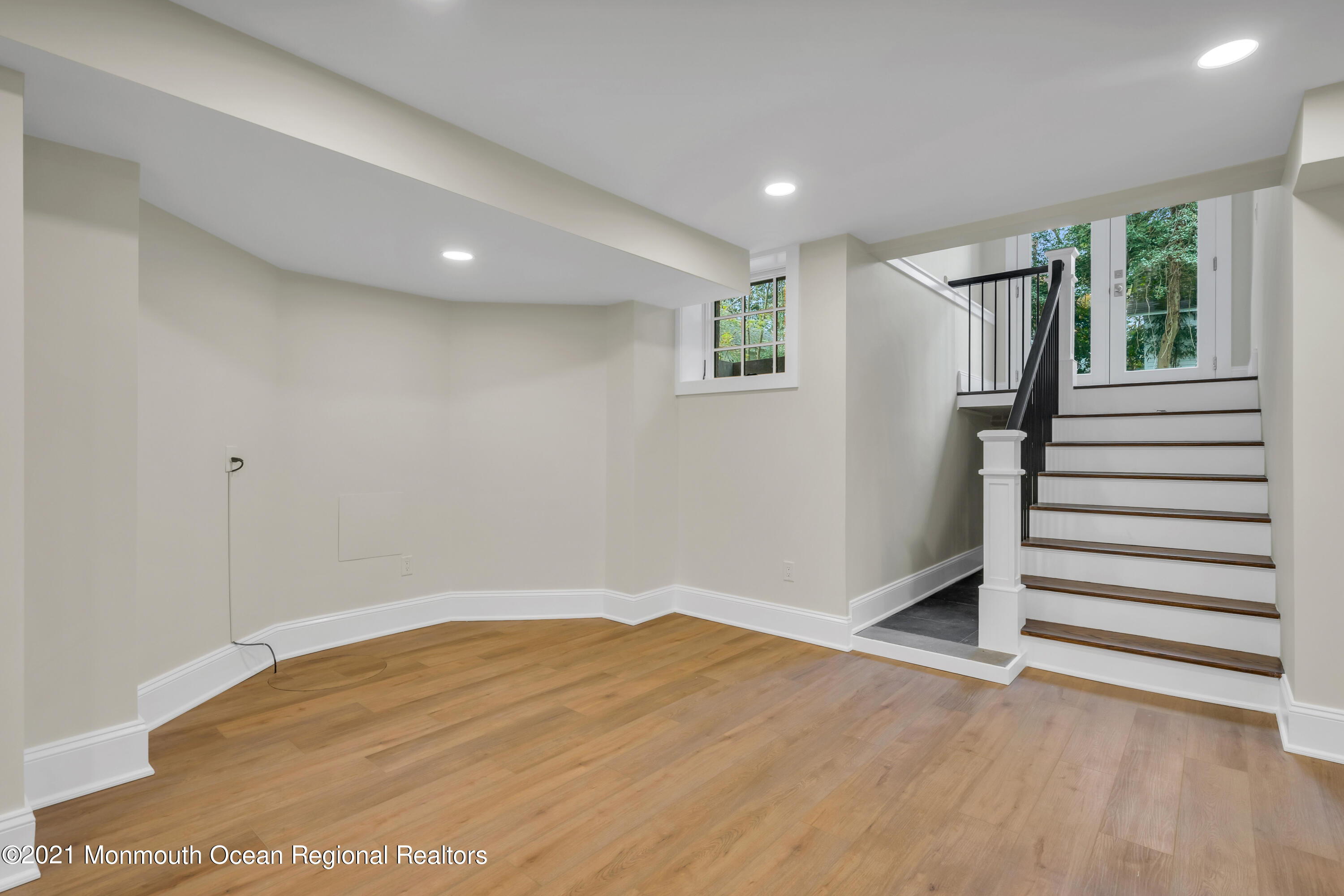 222 Cedar Avenue Allenhurst, NJ 07711 - Photo 64 of 73 a view of wooden floor in an empty room