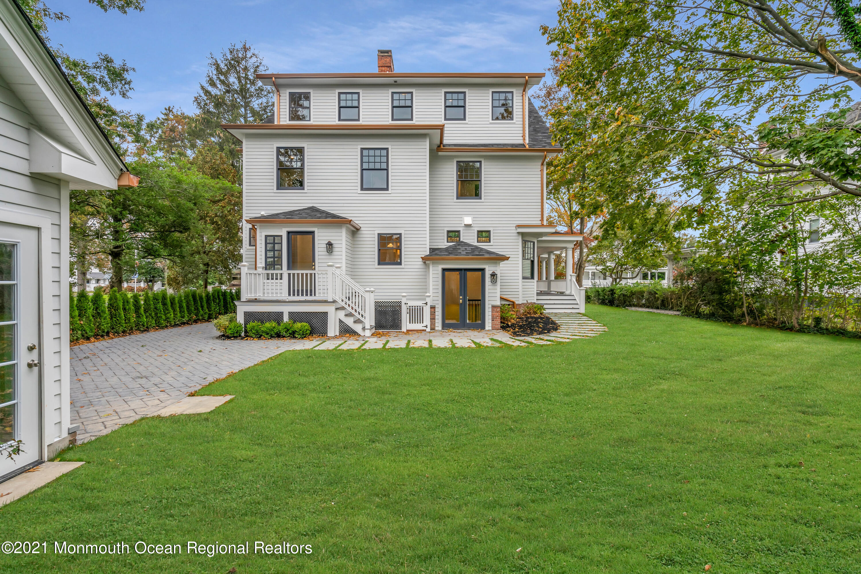 222 Cedar Avenue Allenhurst, NJ 07711 - Photo 69 of 73 a view of a house with a yard