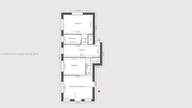 a picture of a very nice looking hallway