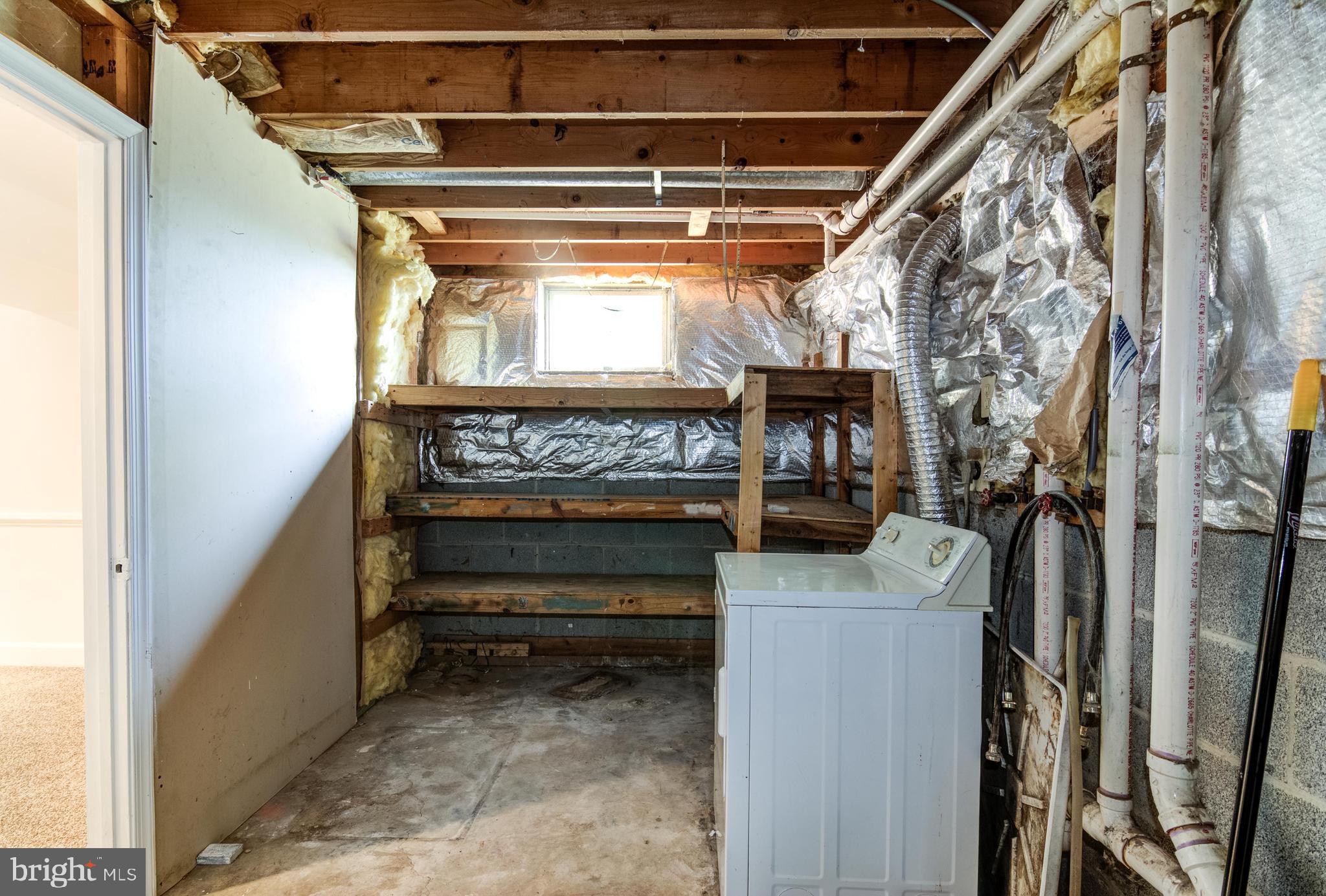 1402 Pleasant View Road Tuscarora, MD 21790 - Photo 55 of 66 Basement Laundry Room