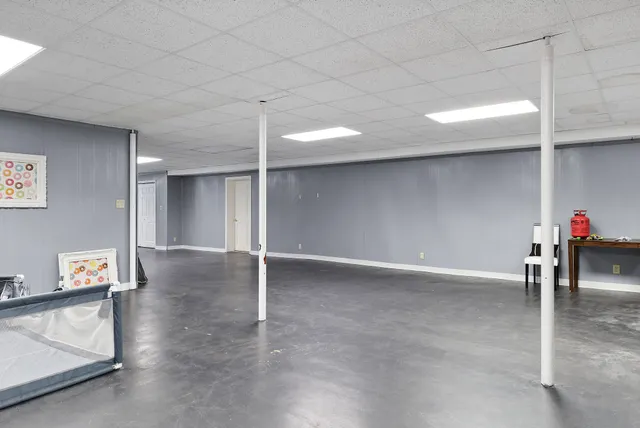 a view of an outdoor space and a yard