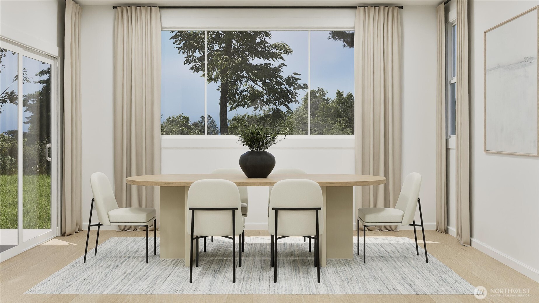 970 Folgate Drive Sequim, WA 98382 - Photo 5 of 21 a dining room with furniture and wooden floor