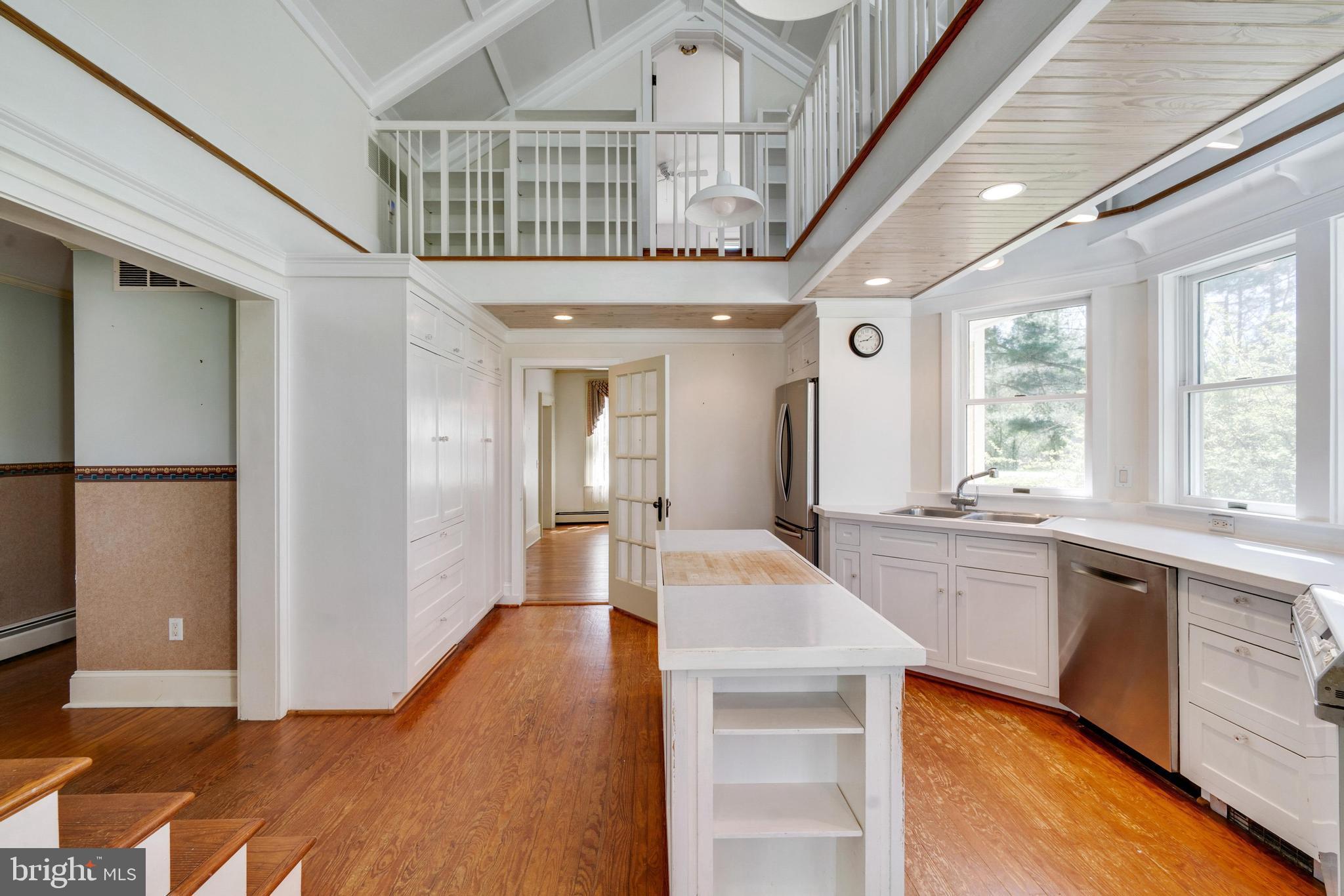 5184 Edesville Road Rock Hall, MD 21661 - Photo 11 of 48 There is a studio loft above kitchen
