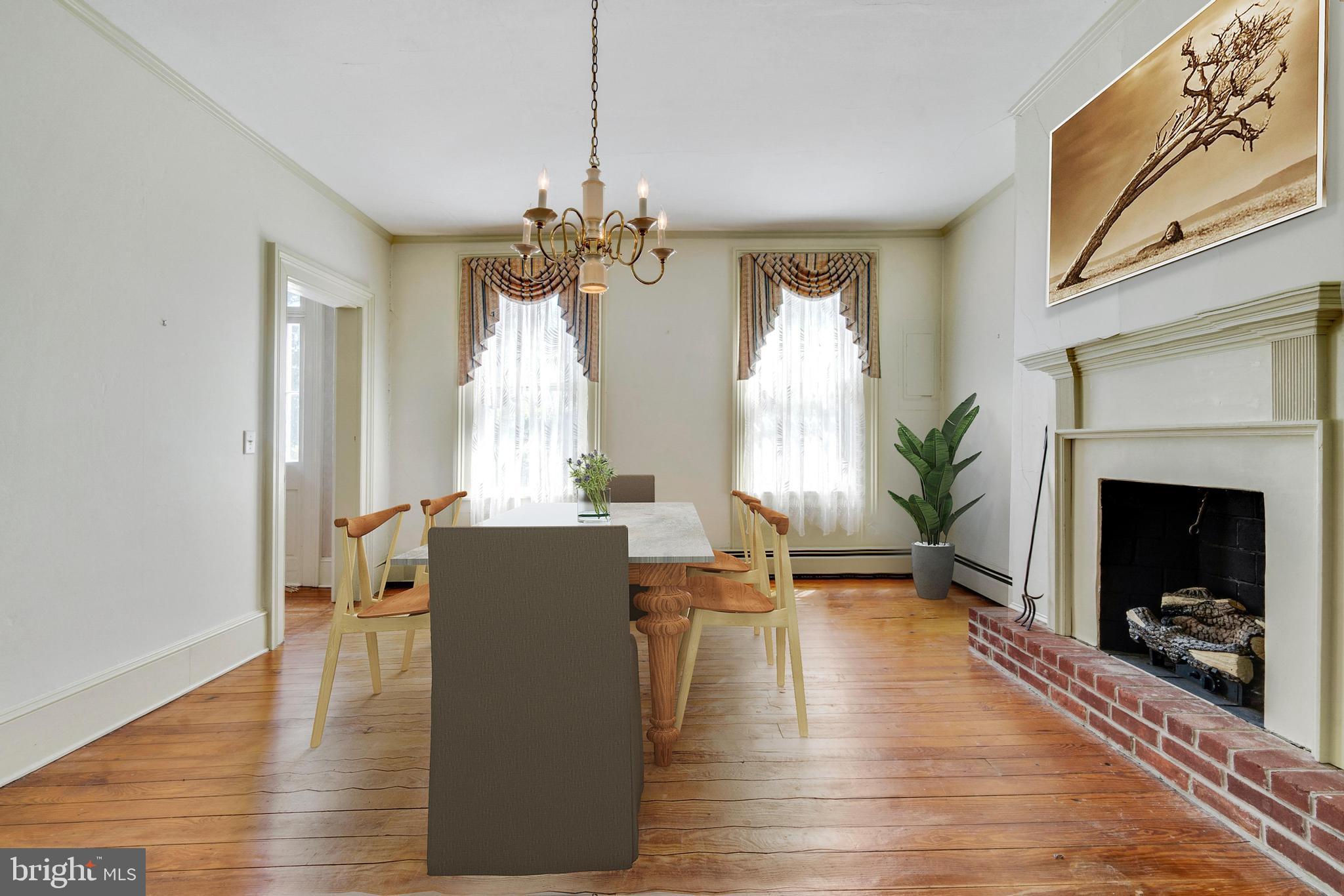 5184 Edesville Road Rock Hall, MD 21661 - Photo 21 of 48 Formal dining room virtually staged